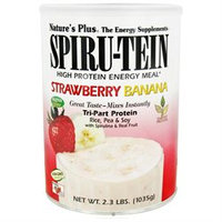 Nature's Plus Spiru-Tein Shake Strawberry Banana - 2.3 lbs