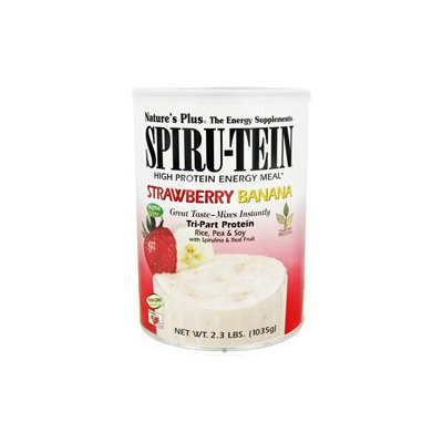 Nature's Plus Spiru-Tein Shake Strawberry Banana - 2.3 lbs