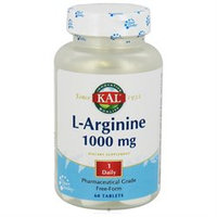 KAL L-Arginine 1000 MG - 60 Tablets - Arginine