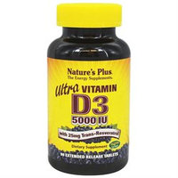 Nature's Plus Ultra Vitamin D3 with Trans-Resveratrol - 90 Tablets