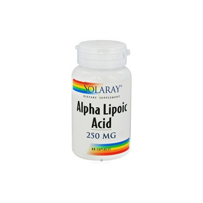 Solaray Alpha Lipoic Acid - 250 mg - 60 Capsules