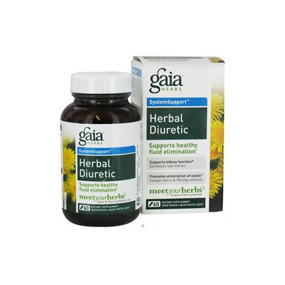 Gaia Herbs Herbal Diuretic - 60 Vegetarian Liquid Phyto-Caps
