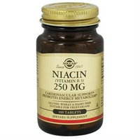 Solgar - Niacin Vitamin B3 250 mg. - 100 Tablets