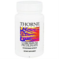 Thorne Research - Chromium Picolinate 500 mcg. - 60 Vegetarian Capsules