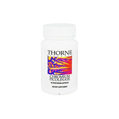 Thorne Research - Chromium Picolinate 500 mcg. - 60 Vegetarian Capsules