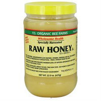 Ys Royal Jelly/honey Bee YS Organic Bee Farms - Raw Honey - 22 oz.