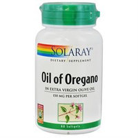 Solaray Oil of Oregano - 150 mg - 60 Softgels