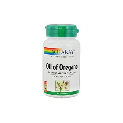 Solaray Oil of Oregano - 150 mg - 60 Softgels