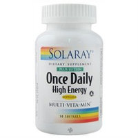 Solaray - Once Daily High Energy Multi-VitaMin Plus Lutein - 30 Softgels