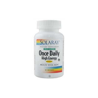 Solaray - Once Daily High Energy Multi-VitaMin Plus Lutein - 30 Softgels