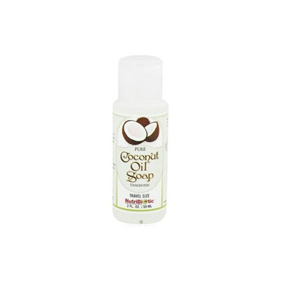 NutriBiotic, Pure Coconut Oil Soap Unscented 2 fl oz