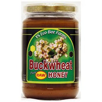 YS Organic Bee Farms - Buckwheat Pure Raw Honey - 13.5 oz.