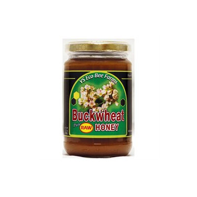 YS Organic Bee Farms - Buckwheat Pure Raw Honey - 13.5 oz.