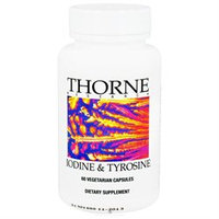 Thorne Research - Iodine & Tyrosine - 60 Vegetarian Capsules