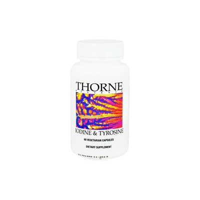 Thorne Research - Iodine & Tyrosine - 60 Vegetarian Capsules