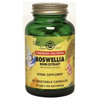 Solgar - Boswellia Resin Extract - 60 Vegetarian Capsules