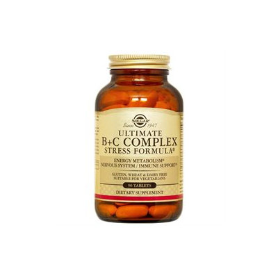 Solgar - Ultimate BC Complex Stress Formula - 90 Tablets
