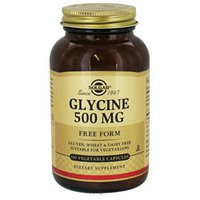 Solgar Glycine - 500 mg - 100 Vegetable Capsules