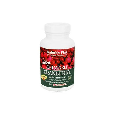 Nature's Plus - Ultra Cranberry - 90 Chewable Tablets