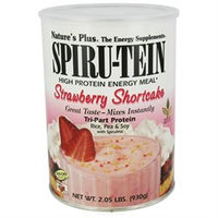 Spiru-Tein (Spirutein) Shake - Strawberry Shortcake Nature's Plus 2 lbs Powder