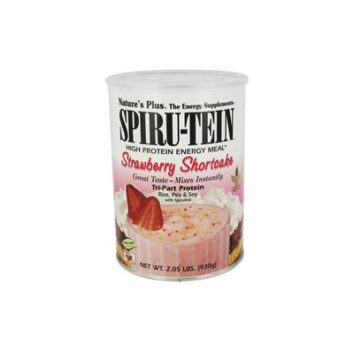 Spiru-Tein (Spirutein) Shake - Strawberry Shortcake Nature's Plus 2 lbs Powder