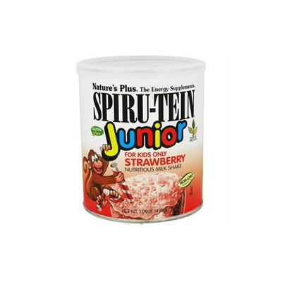 Nature's Plus - Spiru-Tein JUNIOR Nutritious Milk Strawberry - 1.09 lbs.