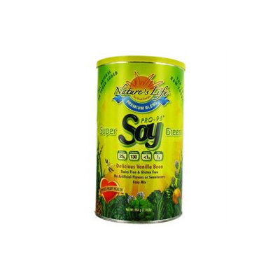 Super Green Soy Protein Nature's Life 2 lbs Powder