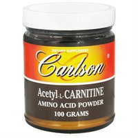 Carlson Labs - Acetyl-L-Carnitine Amino Acid Powder 1200 mg. - 100 Grams