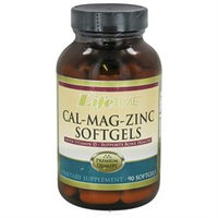 Lifetime Cal-Mag-Zinc with Vitiamin D - 90 Softgels