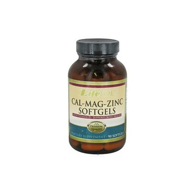 Lifetime Cal-Mag-Zinc with Vitiamin D - 90 Softgels