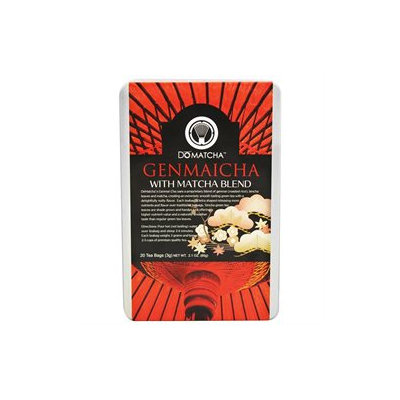 DoMatcha Green Tea, Genmai-Cha with Roasted Rice & Matcha, 20 ct Tea Bags