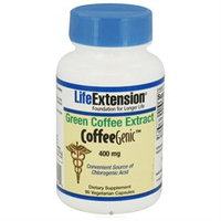 Life Extension Green Coffee Extract 400mg, Veggie Caps