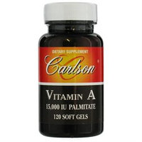 Carlson Laboratories Carlson Labs, Vitamin A Palmitate 15000 IU 120 softgels