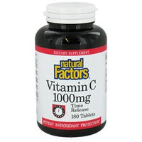Natural Factors - Vitamin C Time Release 1000 mg. - 180 Tablets