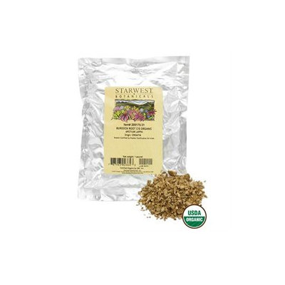 Starwest Botanicals - Bulk Burdock Root C/S Organic - 1 lb.