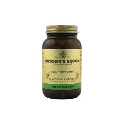 Solgar Butcher's Broom Extract - 100 Vegetable Capsules