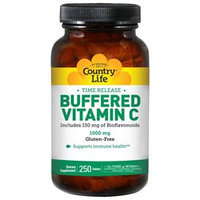 Country Life Vitamins Country Life Buffered Vitamin C - 1000 mg - 250 Tablets