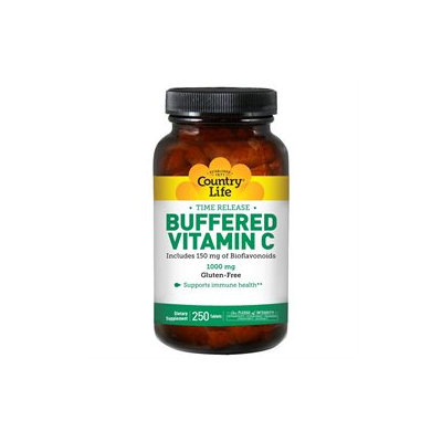 Country Life Vitamins Country Life Buffered Vitamin C - 1000 mg - 250 Tablets