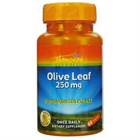 Thompson - Olive Leaf Standardized Extract 250 mg. - 60 Capsules