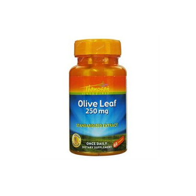 Thompson - Olive Leaf Standardized Extract 250 mg. - 60 Capsules