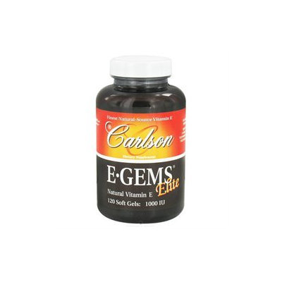 Carlson Labs - E-Gems Elite 1000 IU - 120 Softgels
