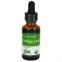 Gaia Herbs - Ginkgo Leaf Certified Organic - 1 oz.