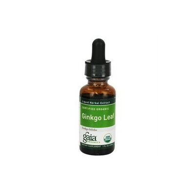 Gaia Herbs - Ginkgo Leaf Certified Organic - 1 oz.