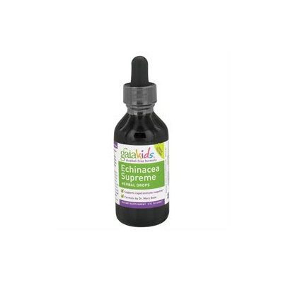 Gaia Herbs - GaiaKids Echinacea Supreme Herbal Drops - 2 oz.