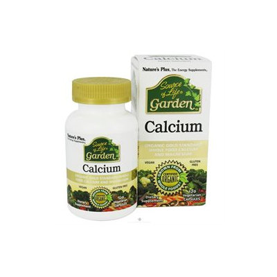 Nature's Plus Source of Life Garden Calcium, Vegetarian Capsules, 120 ea