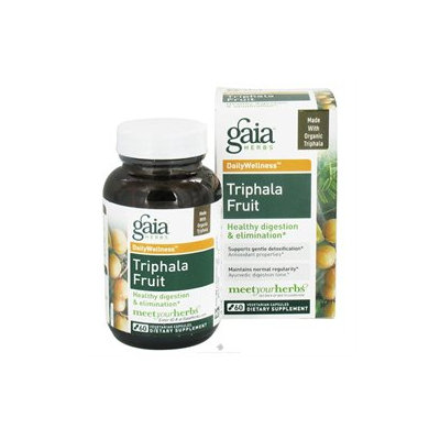 Gaia Herbs DailyWellness Triphala Fruit - 60 Vegetarian Capsules
