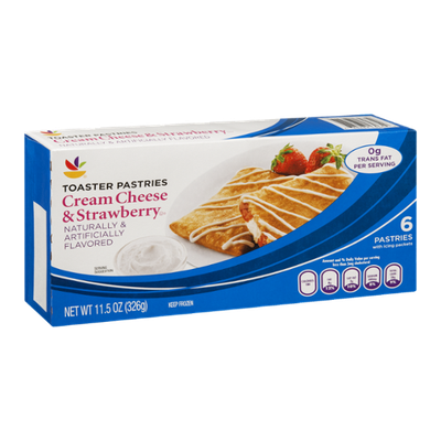 Ahold Toaster Pastries Cream Cheese & Strawberry - 6 CT