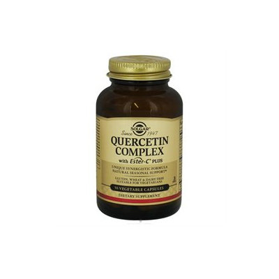 Solgar Quercetin Complex with Ester C Plus - 50 Vegetable Capsules