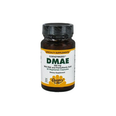 Country Life Coenzymized DMAE - 350 mg - 50 Vegetarian Capsules