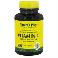 Nature's Plus Vitamin C Sustained Release - 1000 mg - 90 Tablets